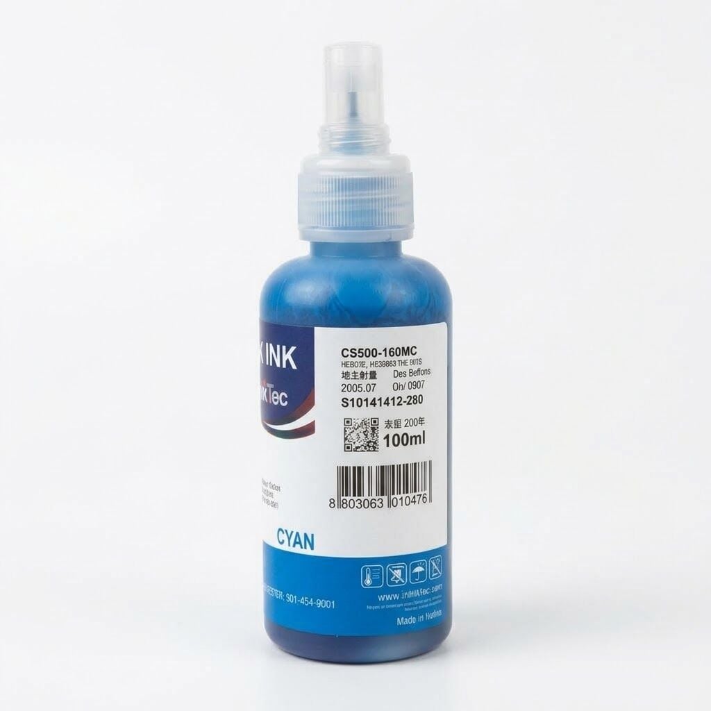 InkTec Mavi Pigment Mürekkep Canon Maxify Uyumlu - 100 ml C5000